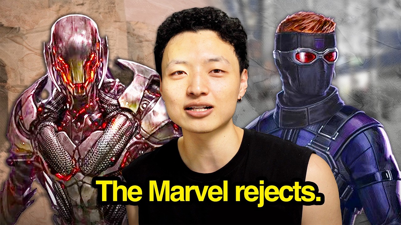 Отклоненные дизайны персонажей киновселенной Marvel