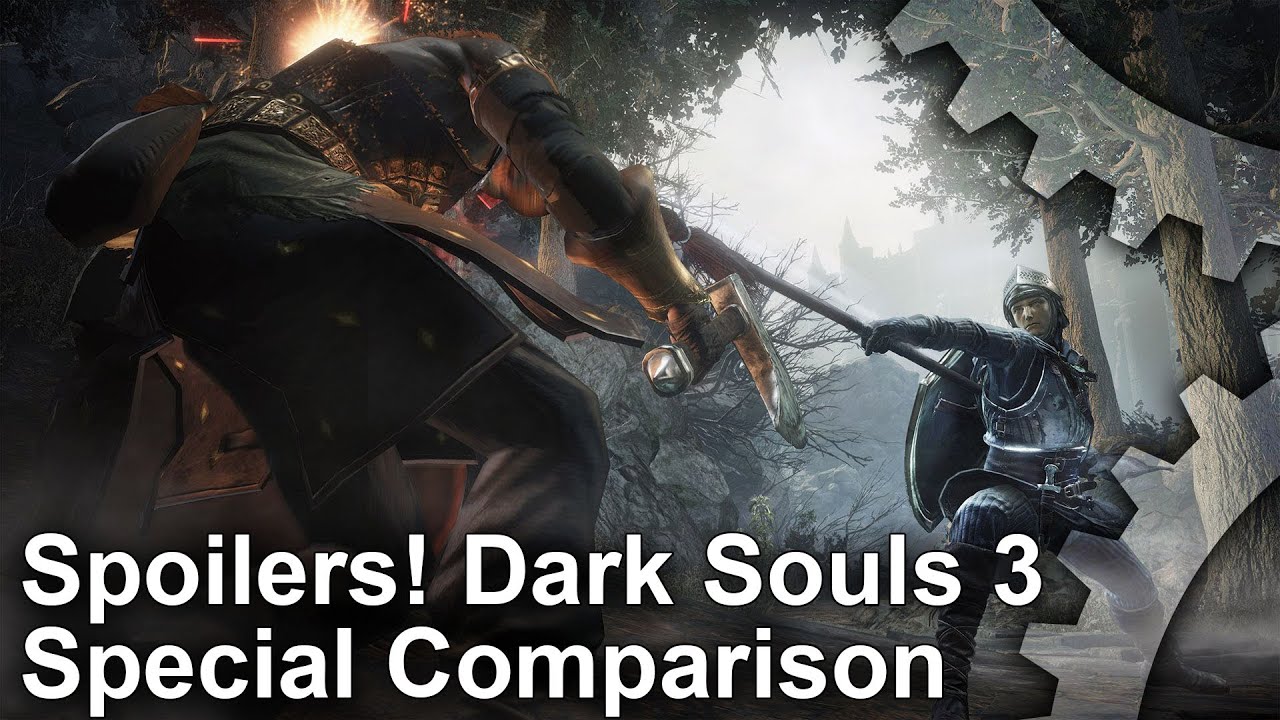 [SPOILERS!] Dark Souls 3 vs Dark Souls 1 Graphics Comparison
