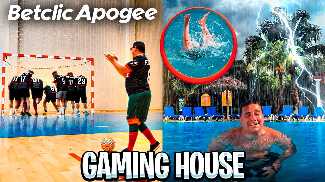 MERGULHEI À CHUVA NA GAMING HOUSE DOS APOGEE