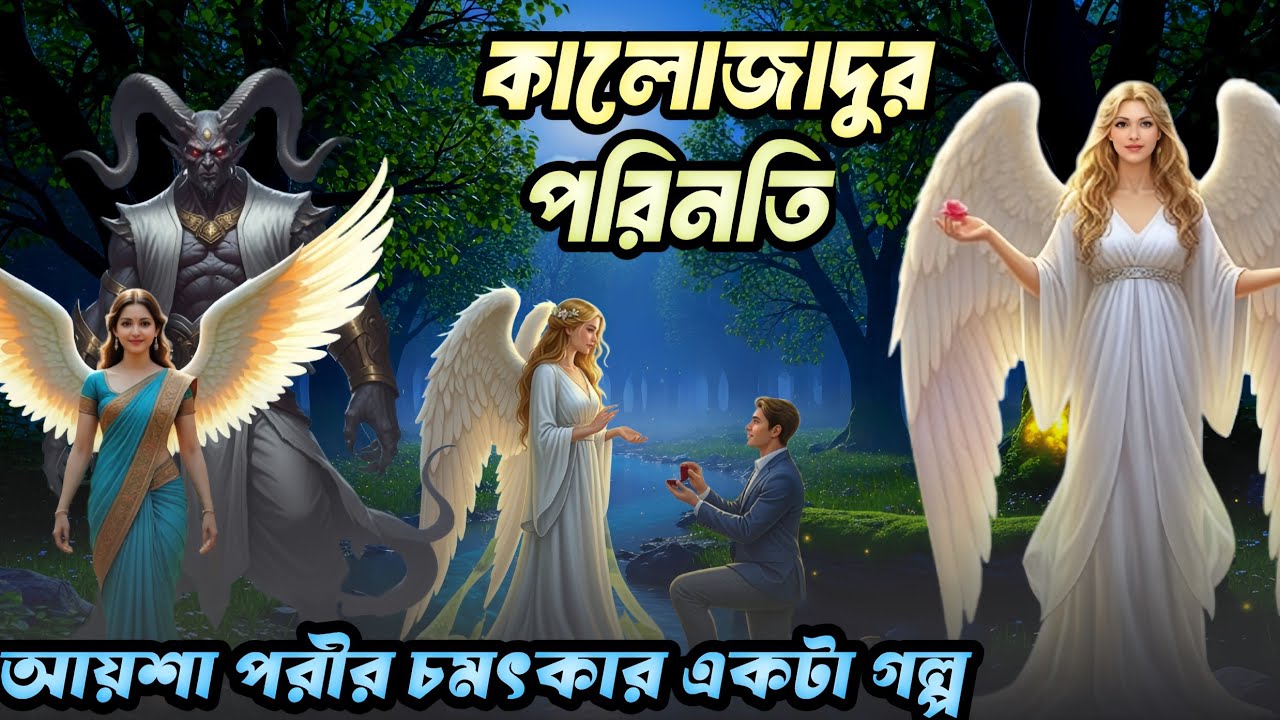 আয়শা পরীর নতুন গল্প কালোজাদুর পরিনতি। আয়শা পরীর গল্প। পরীর গল্প। aysha porir golpo @Kalorat24 