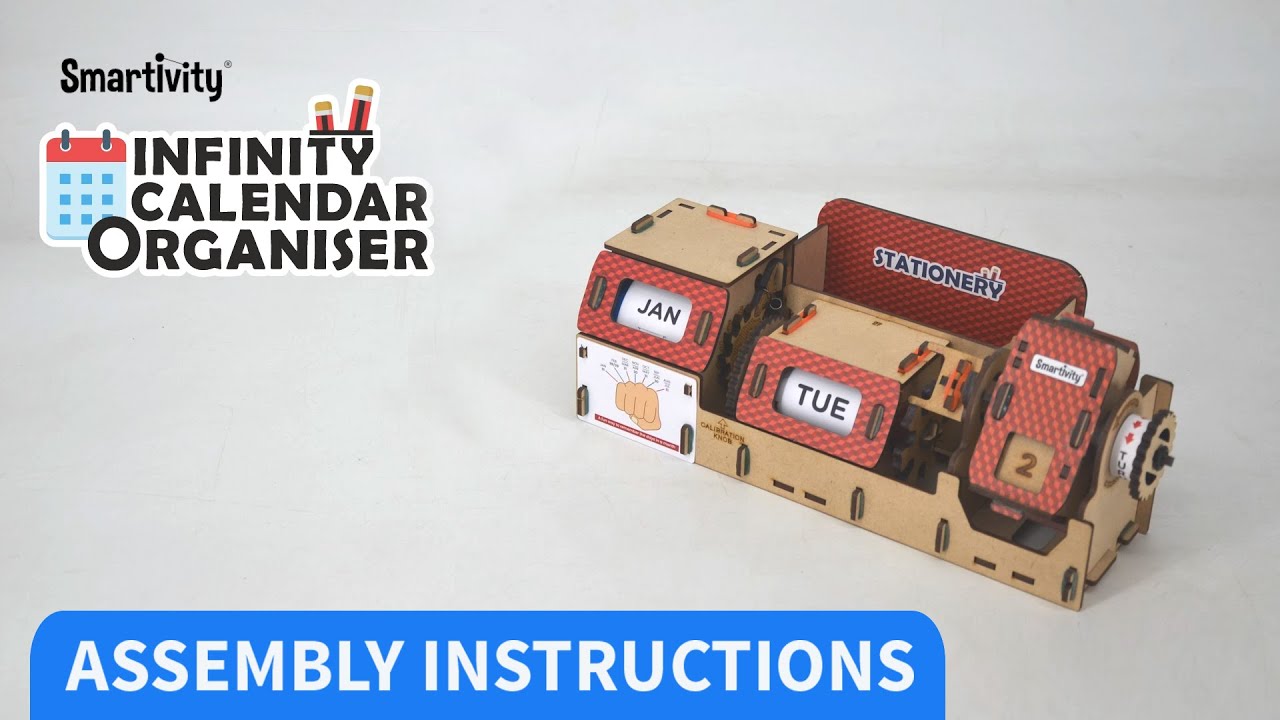SMARTIVITY | Infinity Calendar Organiser | How to Make