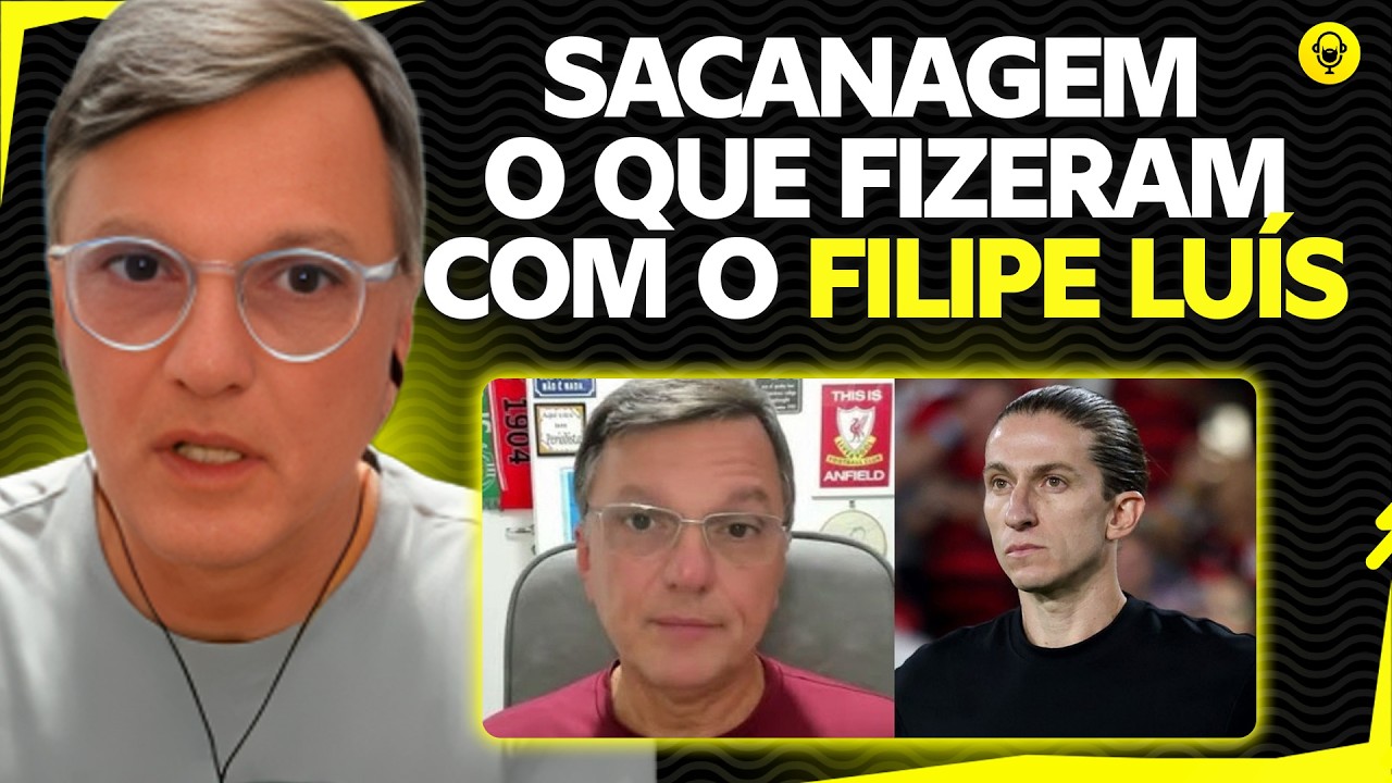 MAURO CEZAR DESABAFA LENDO CARTA DE DESPEDIDA DE FILIPE LUÍS