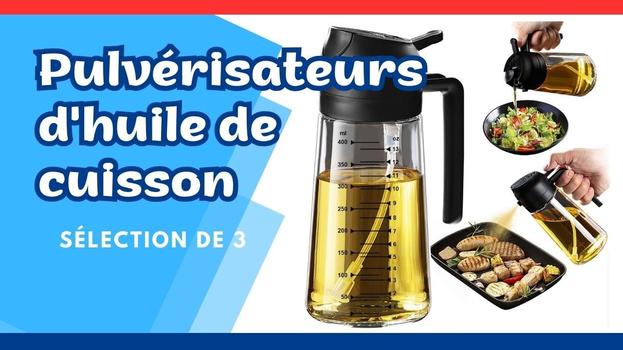 🔥 Meilleurs Pulvérisateurs d'huile de cuisson | Bouteille d'huile spray #vaporisateur #huile