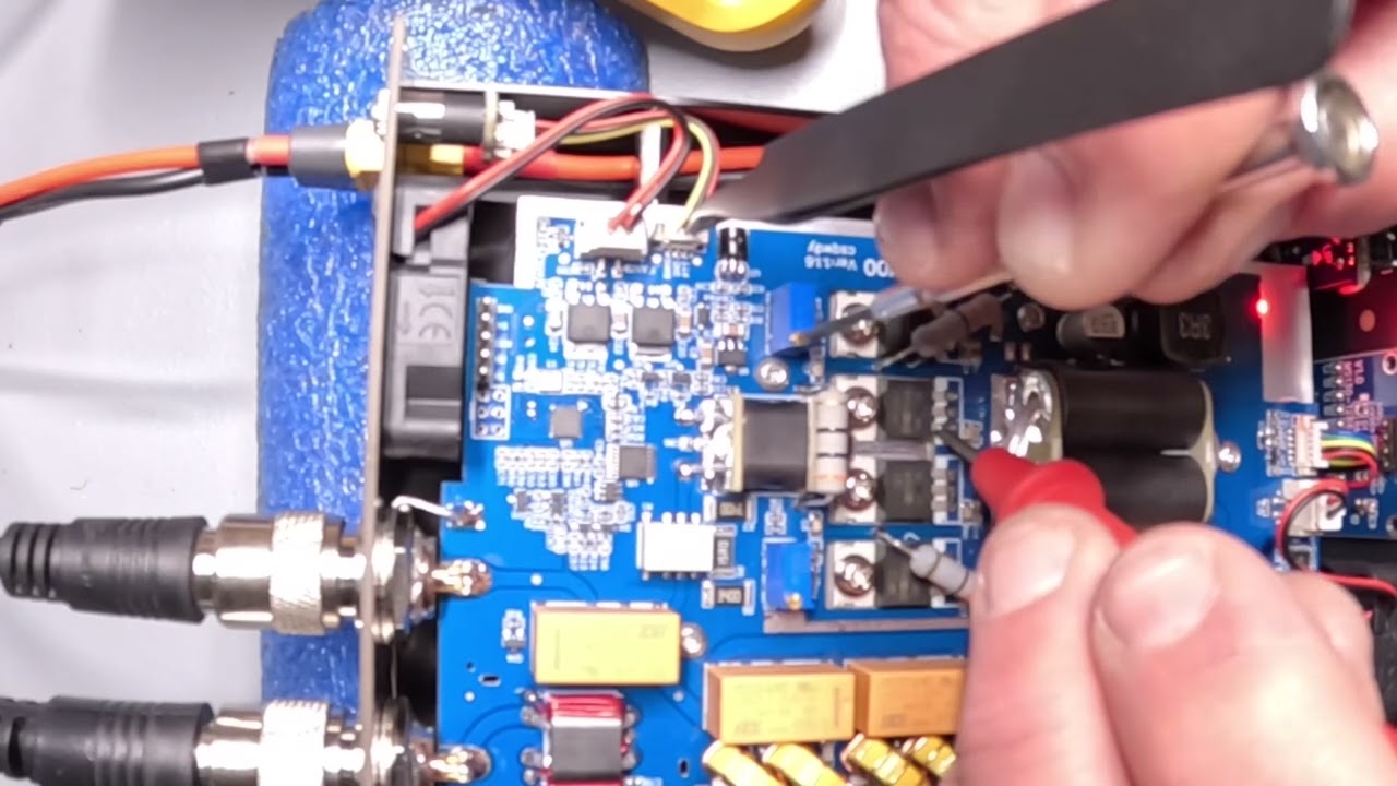 Micro PA100 mosfet voltage adjust,  resolves swr ramping issue (can occur with some antennas)