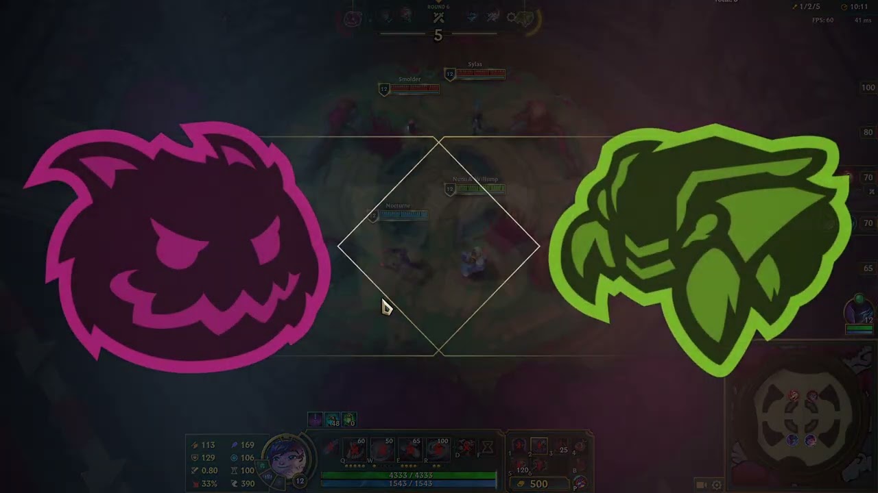 LoL Arena 3rd place Nunu+Nocturne