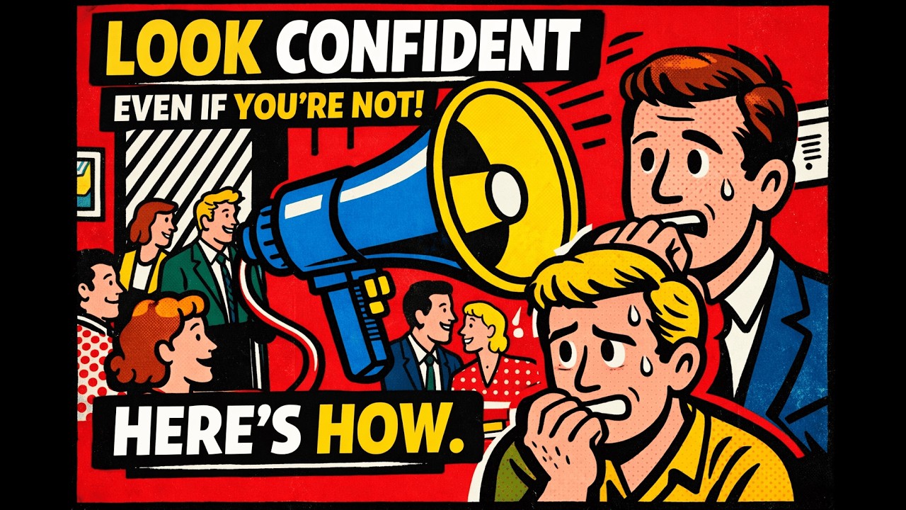 HERES how to look CONFIDENT let me explain you in 8 MINS