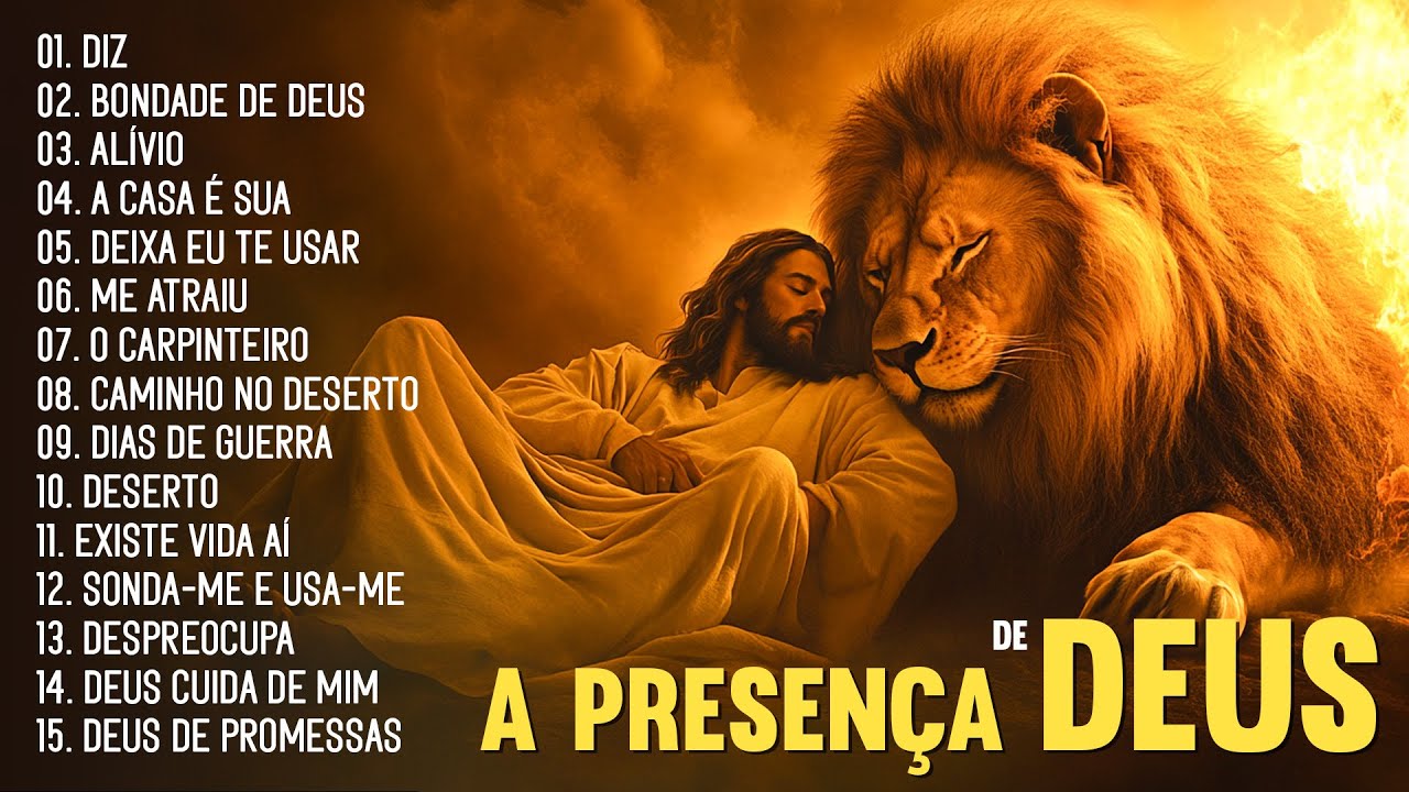 100 Louvores Para Encher Sua Casa Com A Presença De Deus, Top Gospel 2025, Hinos Evangélicos