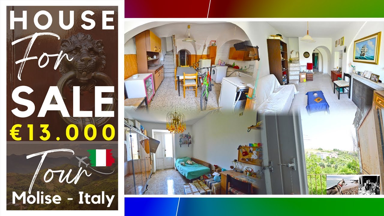 Cheap house in good condition for sale, in Molise, Italy. €13K | One bedroom and two bathrooms