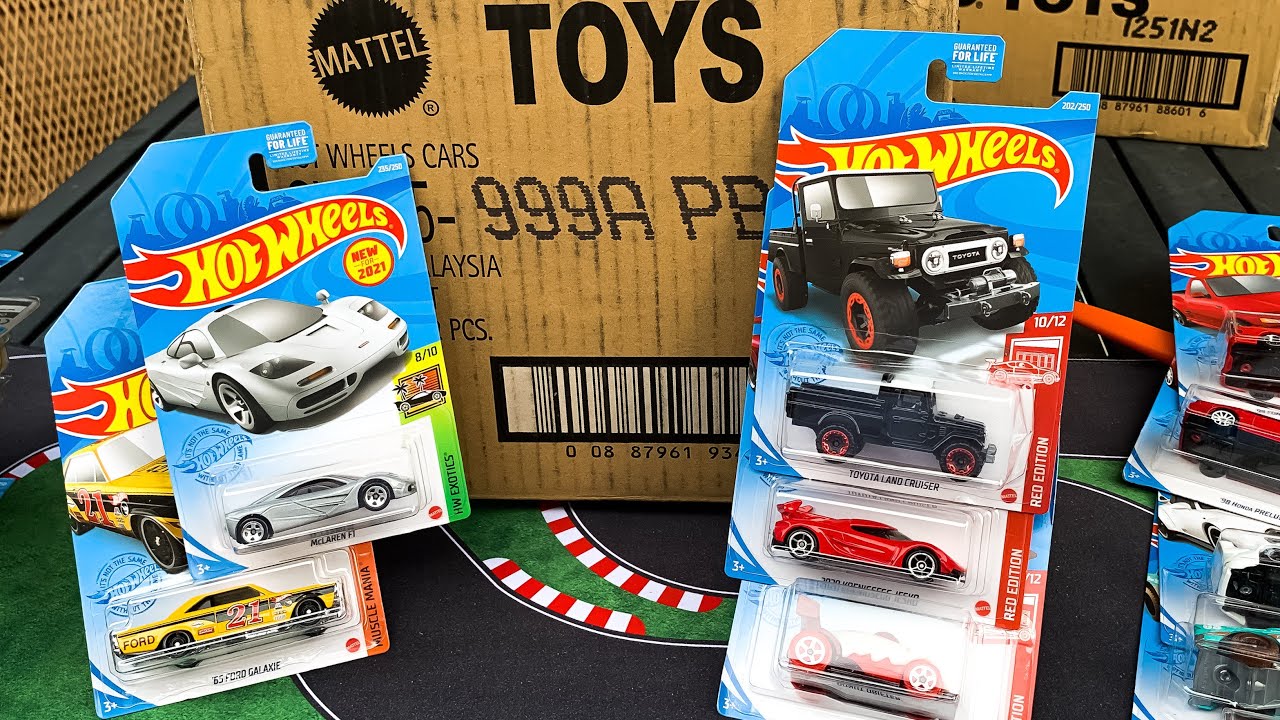 Lamley Unboxing: Hot Wheels 2021 P Case with Target Red Editions!