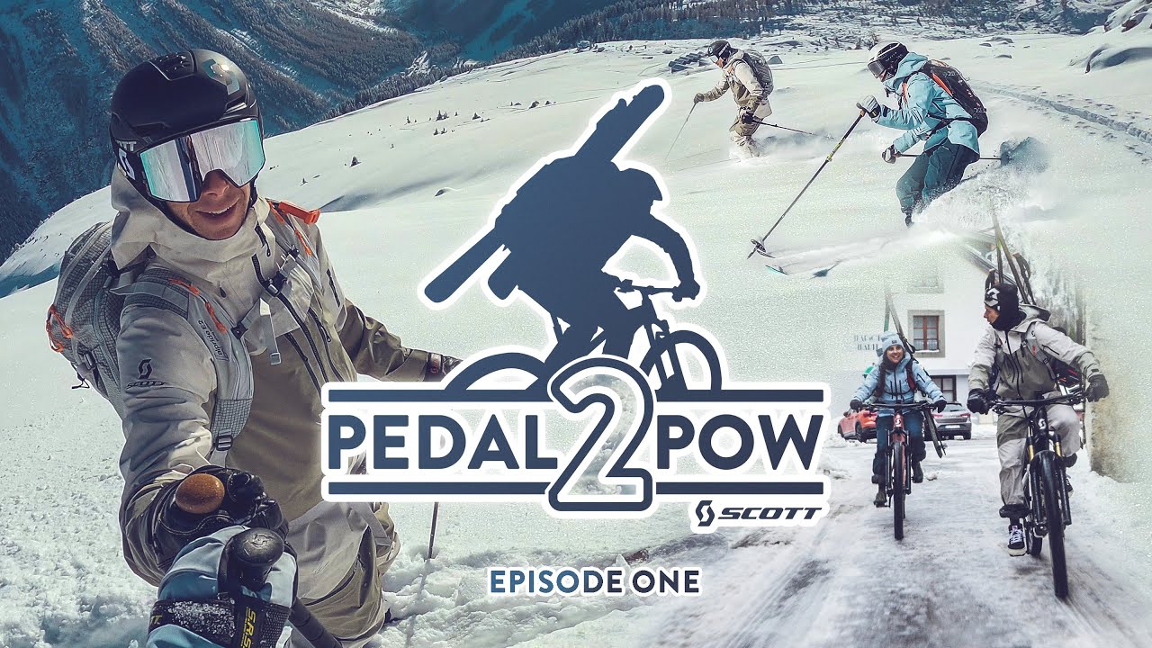 PEDAL 2 POW EP.1 – Early season skiing in Chamonix with Pierre Hourticq & Clementine Junique