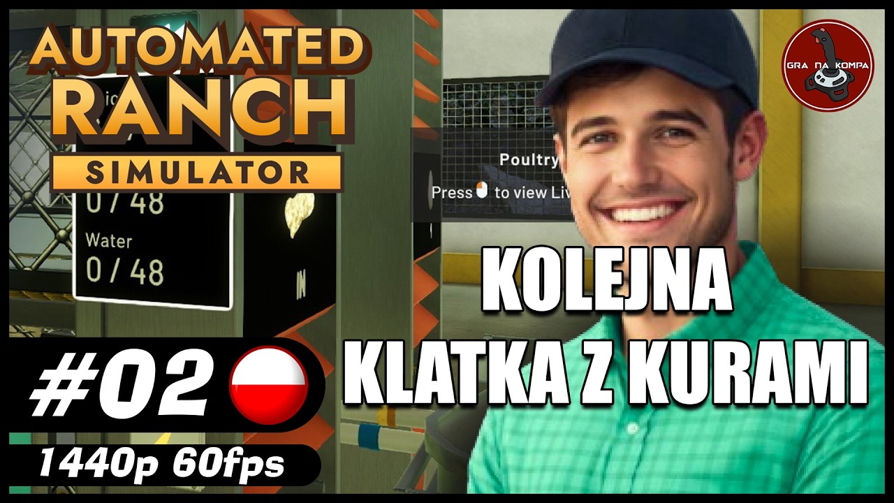 Kolejna klatka z kurami || #2 || Automated Ranch Simulator gameplay PL