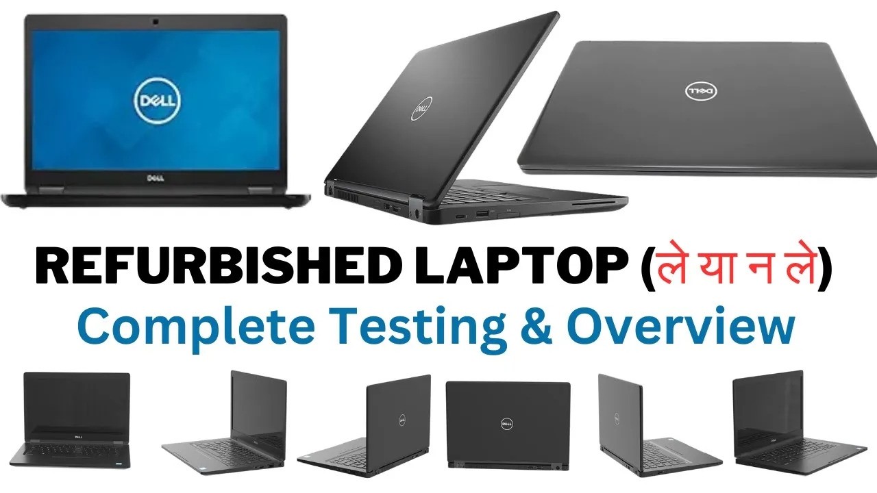 Refurbished Dell Latitude 5490 Worth It? 🤔 | Core i5-8250U Full Review + Gaming Test (Hindi)