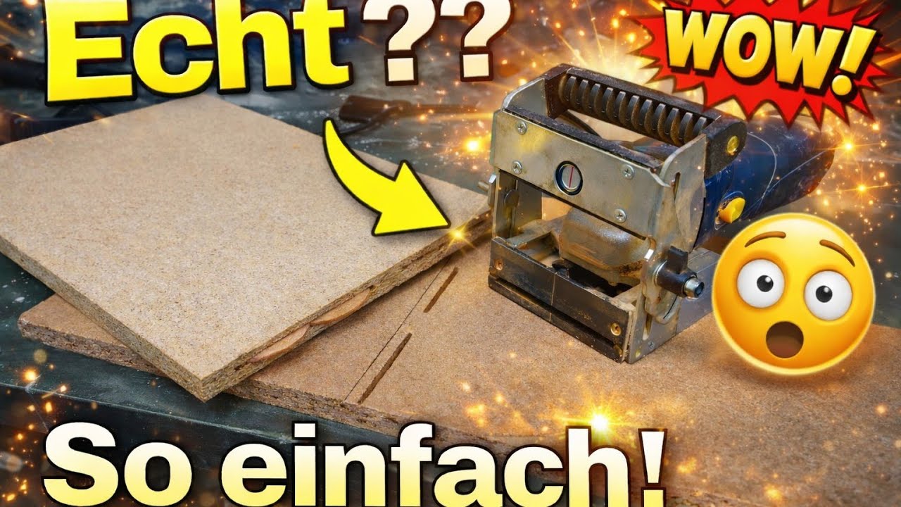 T- Verbindung mit Flachdübelfräse / Ganz einfach erstellen