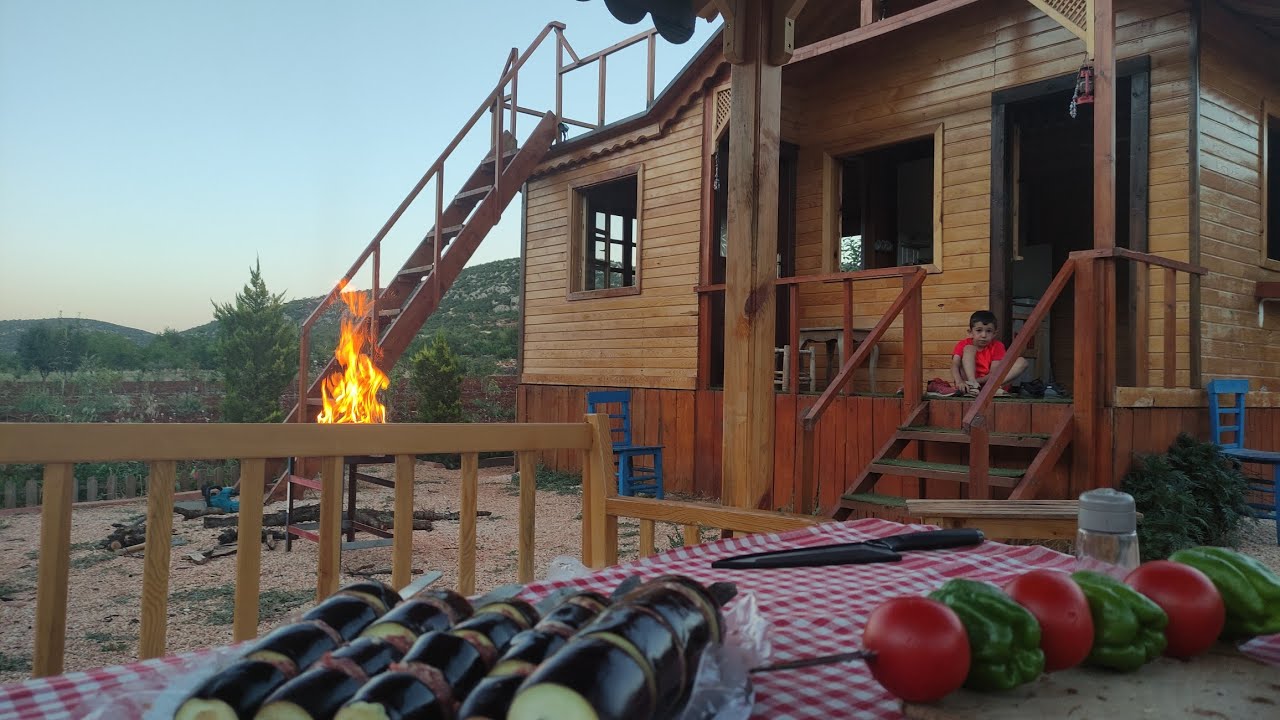 Провести день в деревянном доме Серкана Билги после долгого времени #деревянный дом #сделай сам #еда