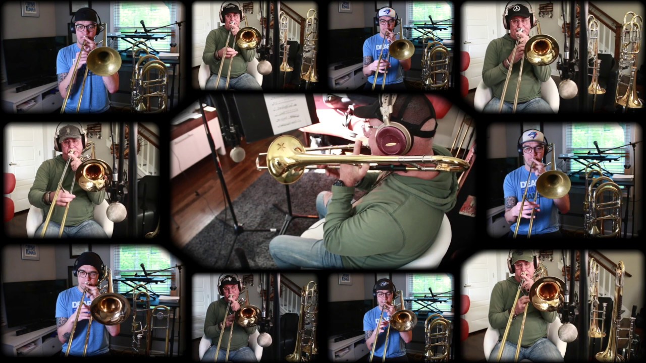 Here's That Rainy Day, 21 Trombone Tribute - Barry Green and Matt Jefferson