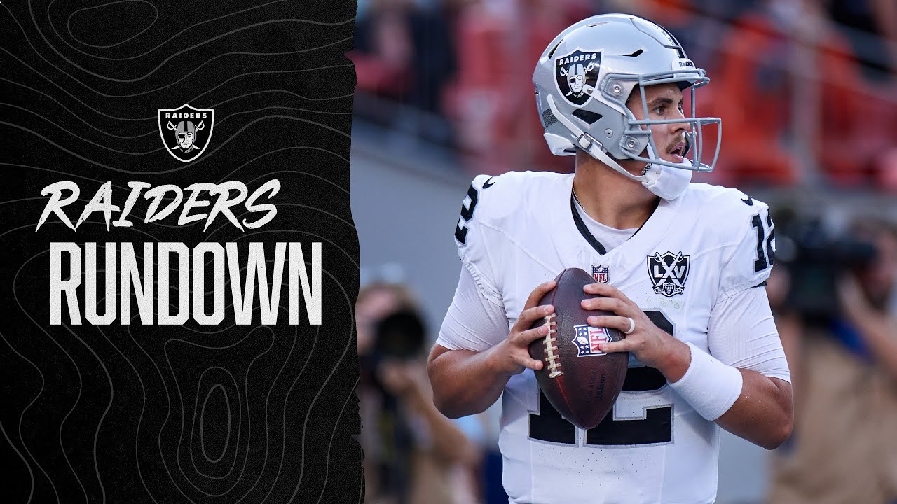 AOC Named QB1, Christian Wilkins Placed on IR and More Storylines Ahead of Raiders-Steelers | NFL