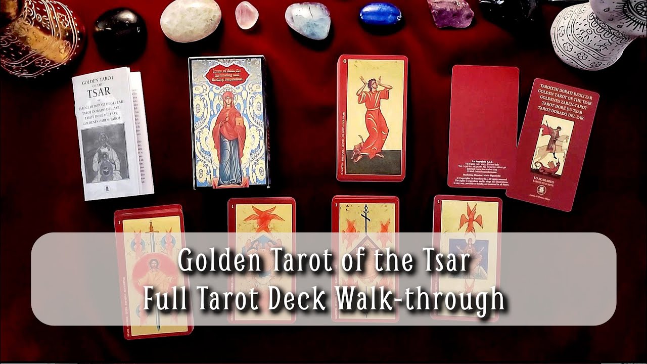 GOLDEN TAROT of the TSAR - Why Readers Are Obsessed With This Deck