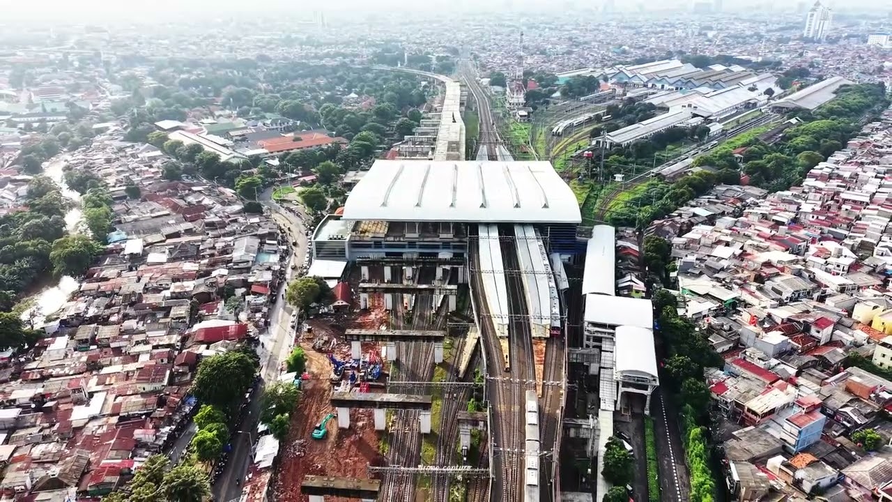 Suasana stasiun Manggarai tgl.7 Febuari 2026