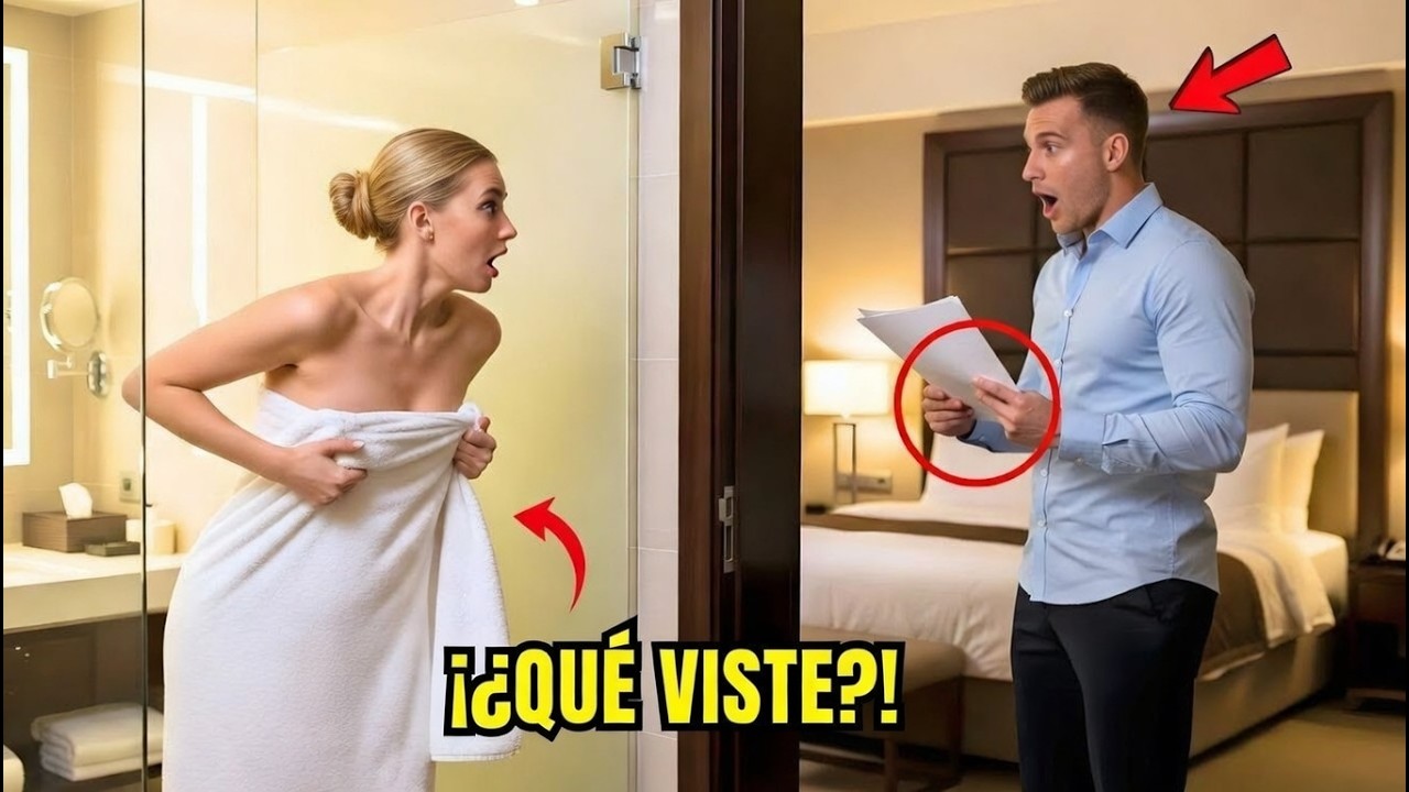 La multimillonaria salió desnuda pensando que estaba sola… hasta que vio al padre soltero.