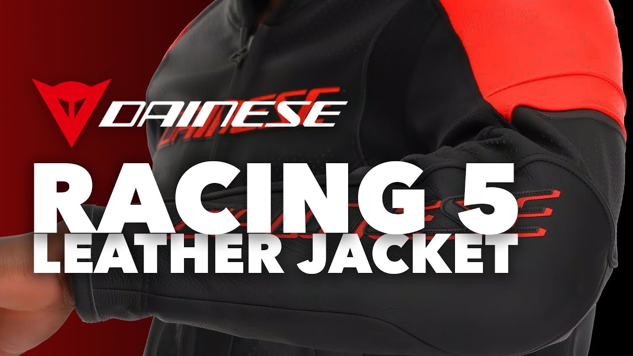 Dainese Racing 5 Leather Jacket | tuttoperlamoto.it