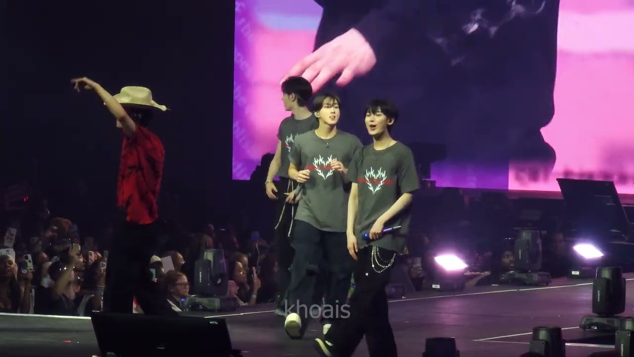 250812 ENHYPEN [Walk the Line in Houston] - Karma + Paranormal 4K FANCAM