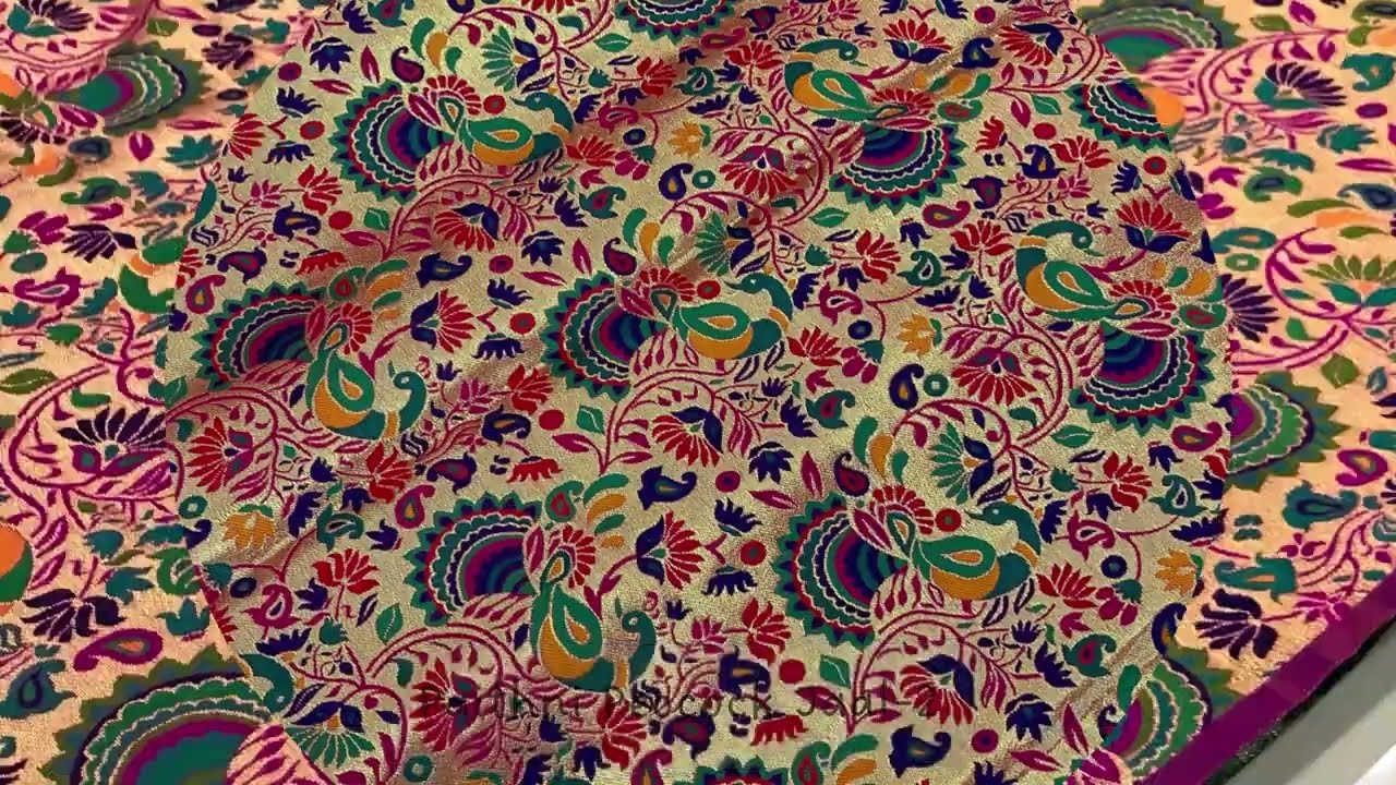 Paithani Jacquard Fabrics @Shivdhra_fabrics
