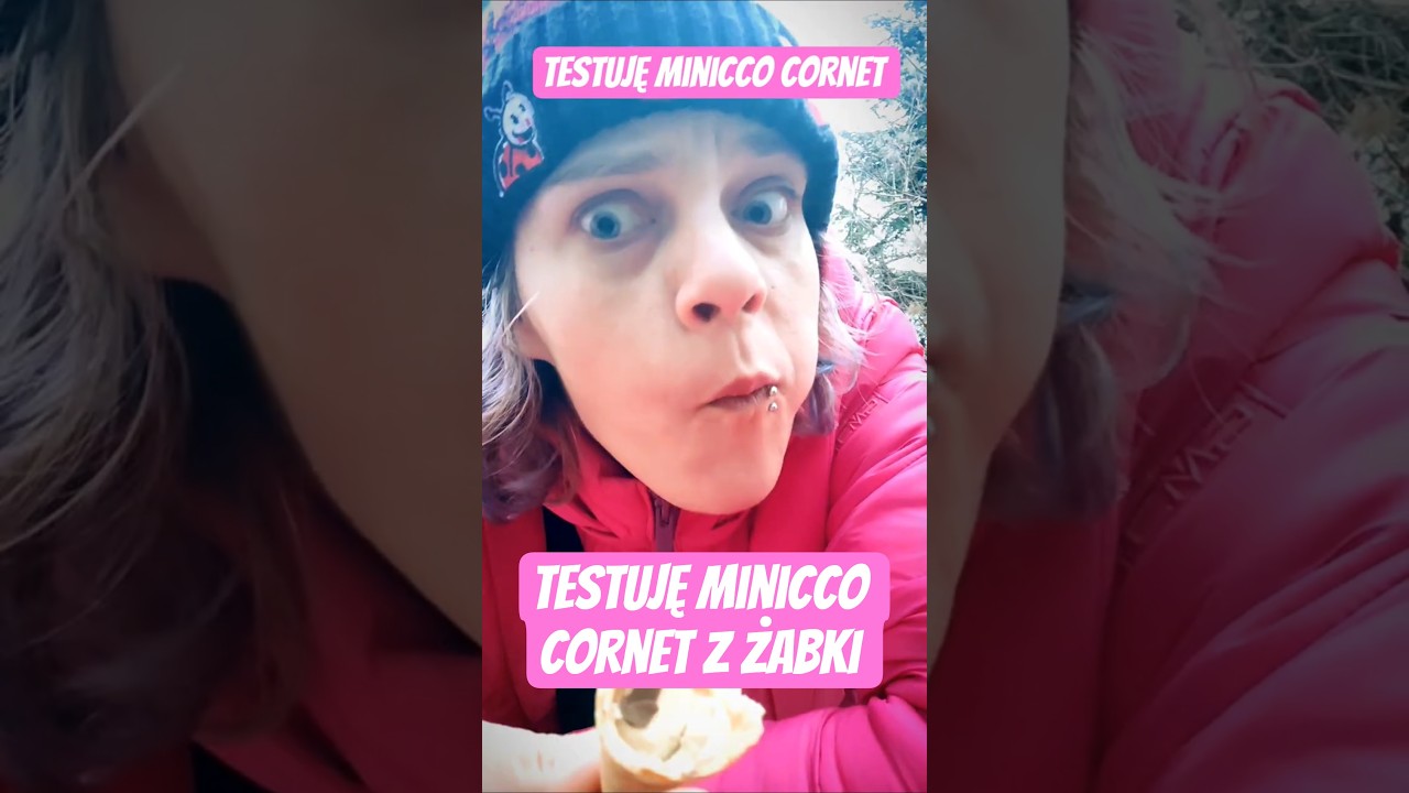 Testuję Minicco Cornet z Żabki. #test #minicco #terenstestuje
