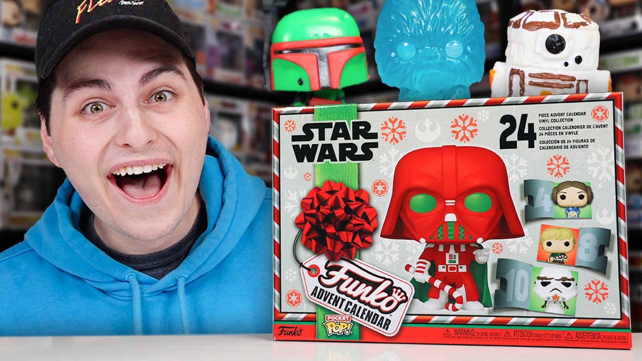 This Unreleased Advent Calendar Is Full Of New Star Wars Funko Pops!