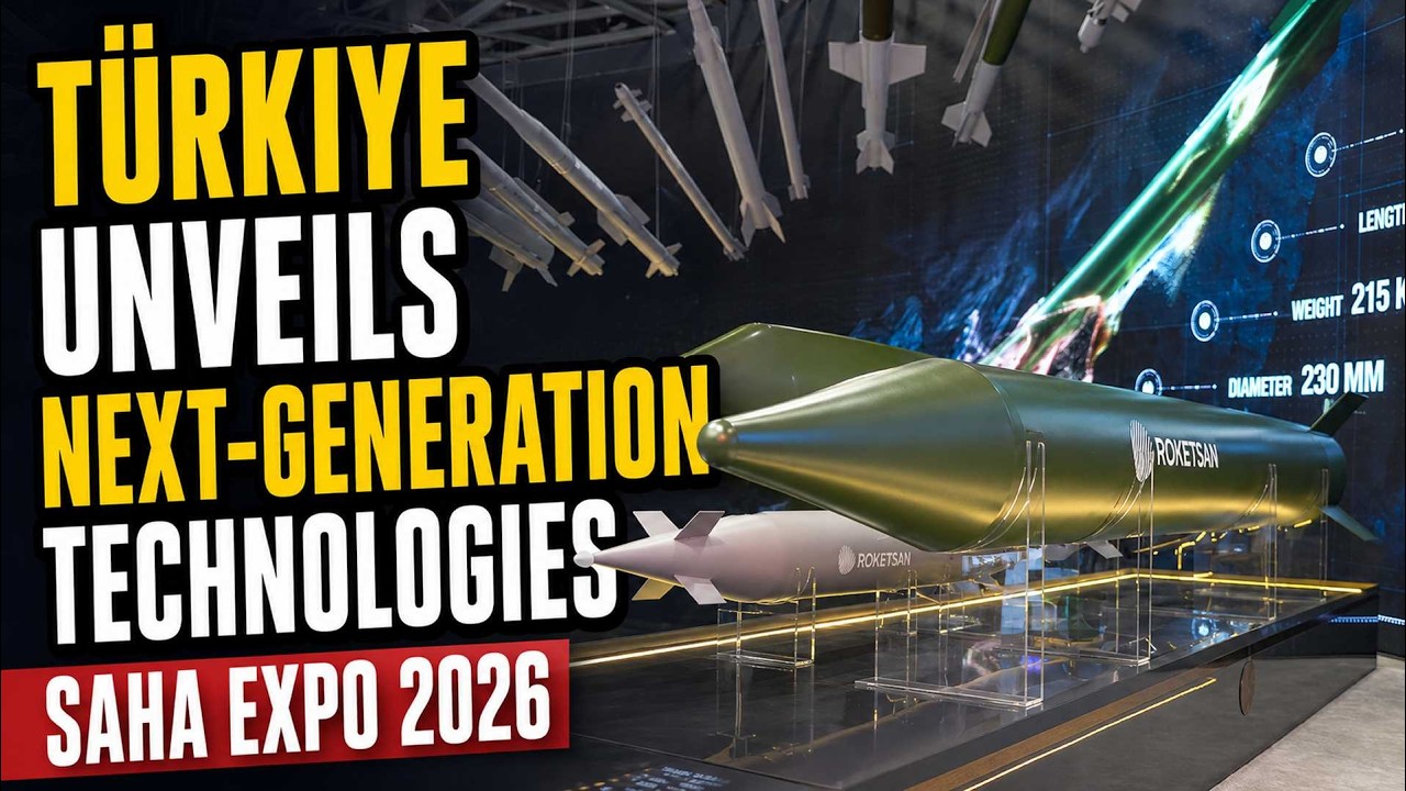 T&uuml;rkiye Unveils Next Generation Defense Technologies at SAHA Expo 2026