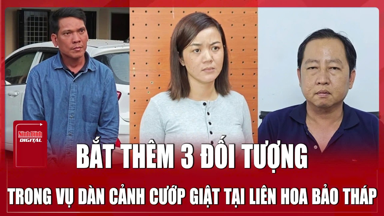 Vụ cướp giật chấn động ở Liên Hoa Bảo Tháp: Công an TP Cần Thơ bắt thêm 3 đối tượng