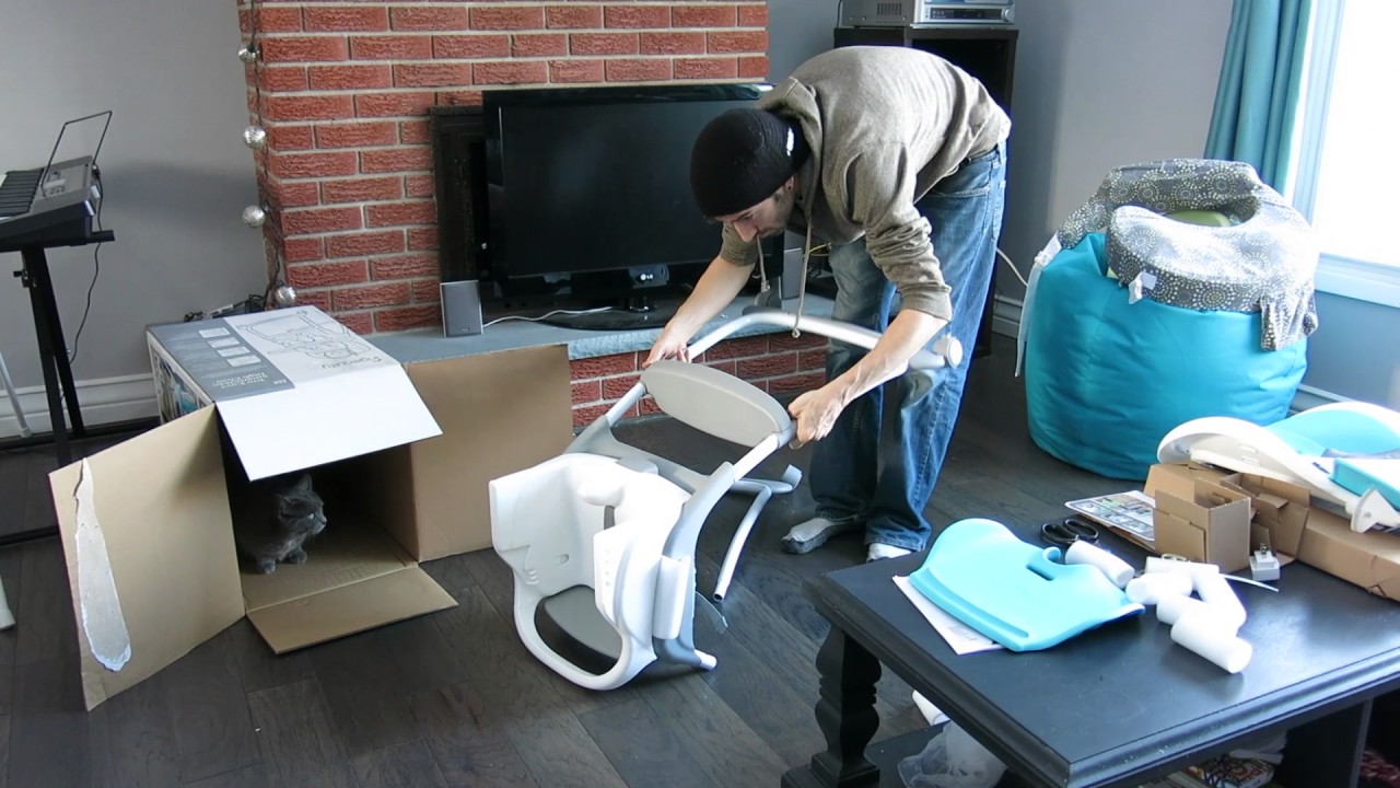 Ingenuity 3 in 1 Baby High Chair - Unbox and Setup in 8 Minutes
