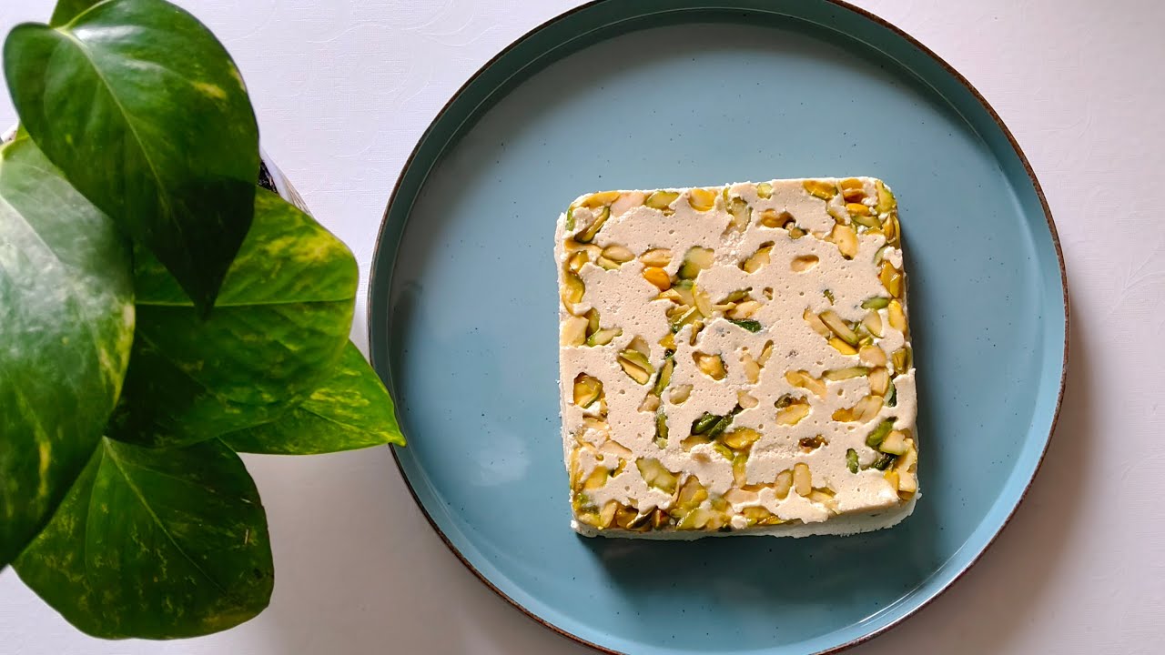 Tahini Halwa Recipe | Creamy Sesame Halwa | Easy Middle Eastern Sweet | ताहिनी हलवा रेसिपी