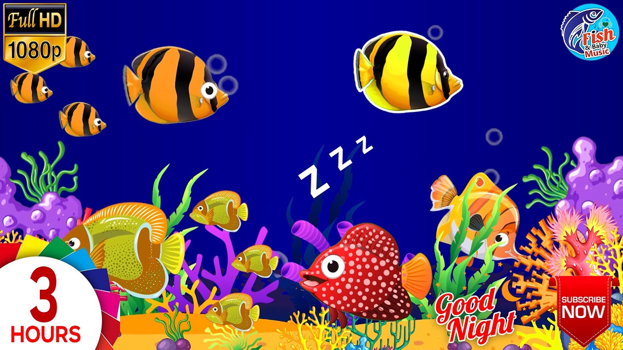 🐟 Fish and Baby Music,  Soothing Lullaby for Deep Sleep #24