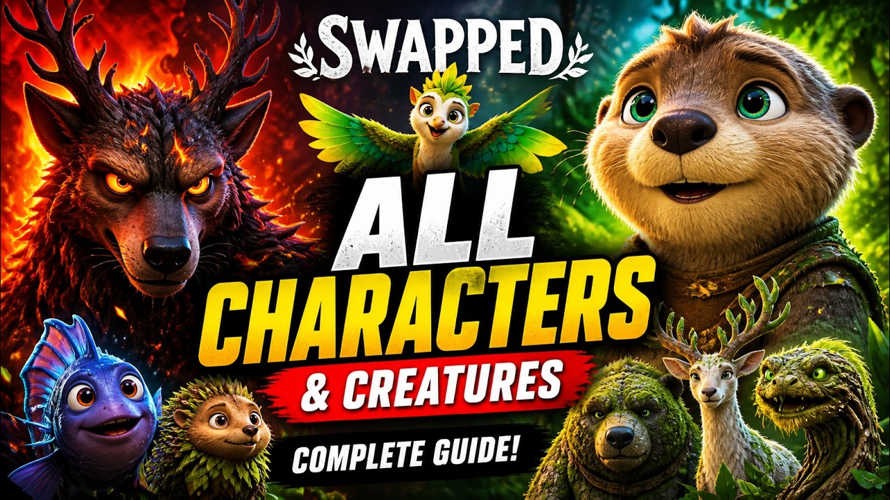 Swapped Movie All Characters & Creatures Explained (Full List)