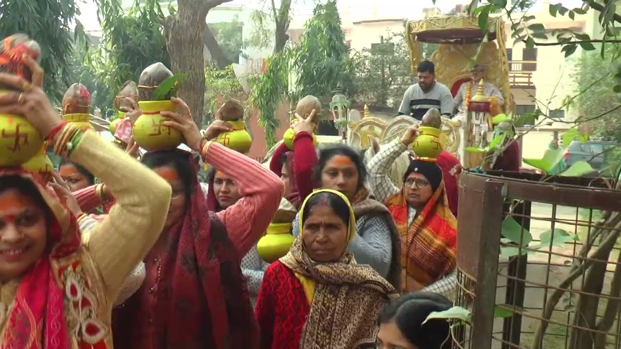 Bhagwan Swaroop Pathak ji श्रीमद् भागवत कथा आगरा Day-1 | भगवान स्वरूप पाठक जी