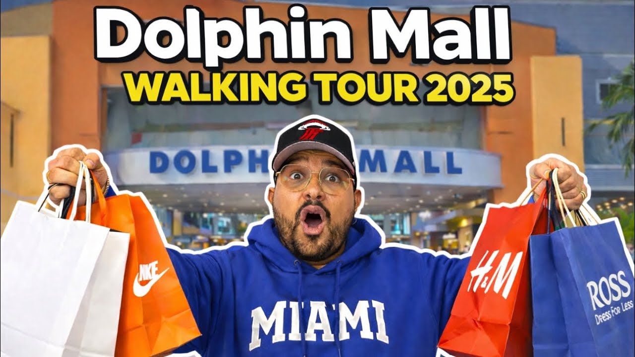 Dolphin Mall Miami - Walking tour 2025