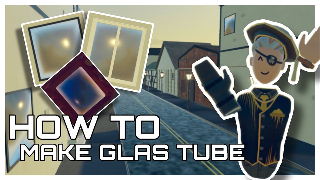 How to make Glass Tube | RecRoom Tutorial