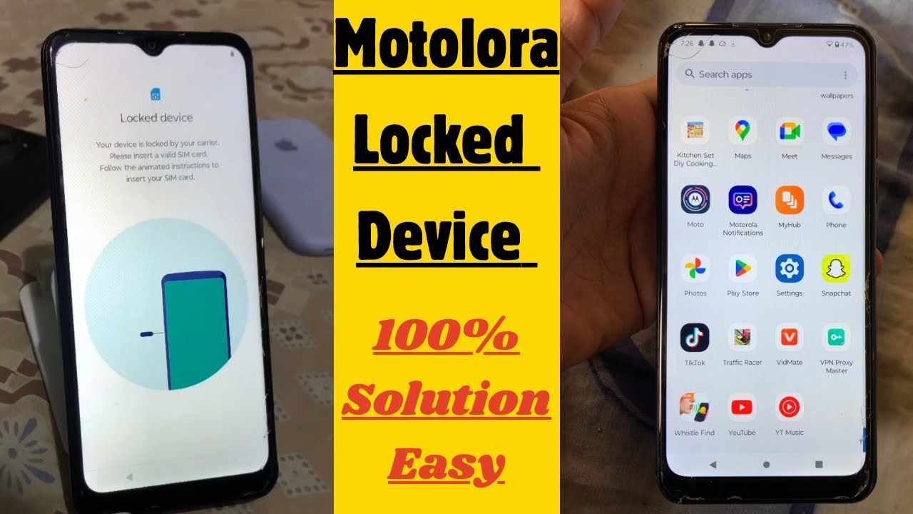 Motolora Sim Locked Device After Reset Solution💯 #software #technology #minivlog #talkingparot 