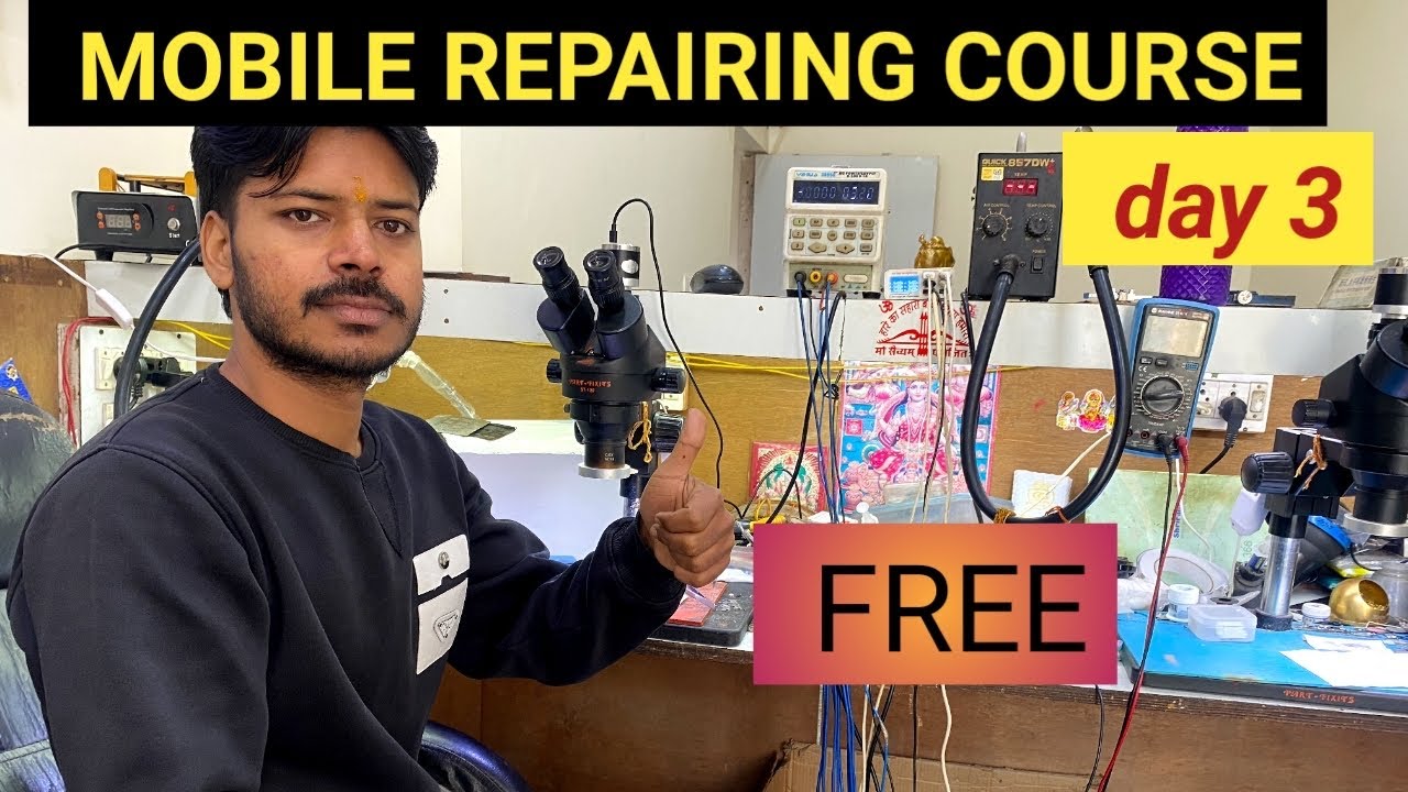 FREE Mobile Repair Day 3 🔥 Dead Mobile Section Complete | Tracing + Fault Finding Practical #day3 