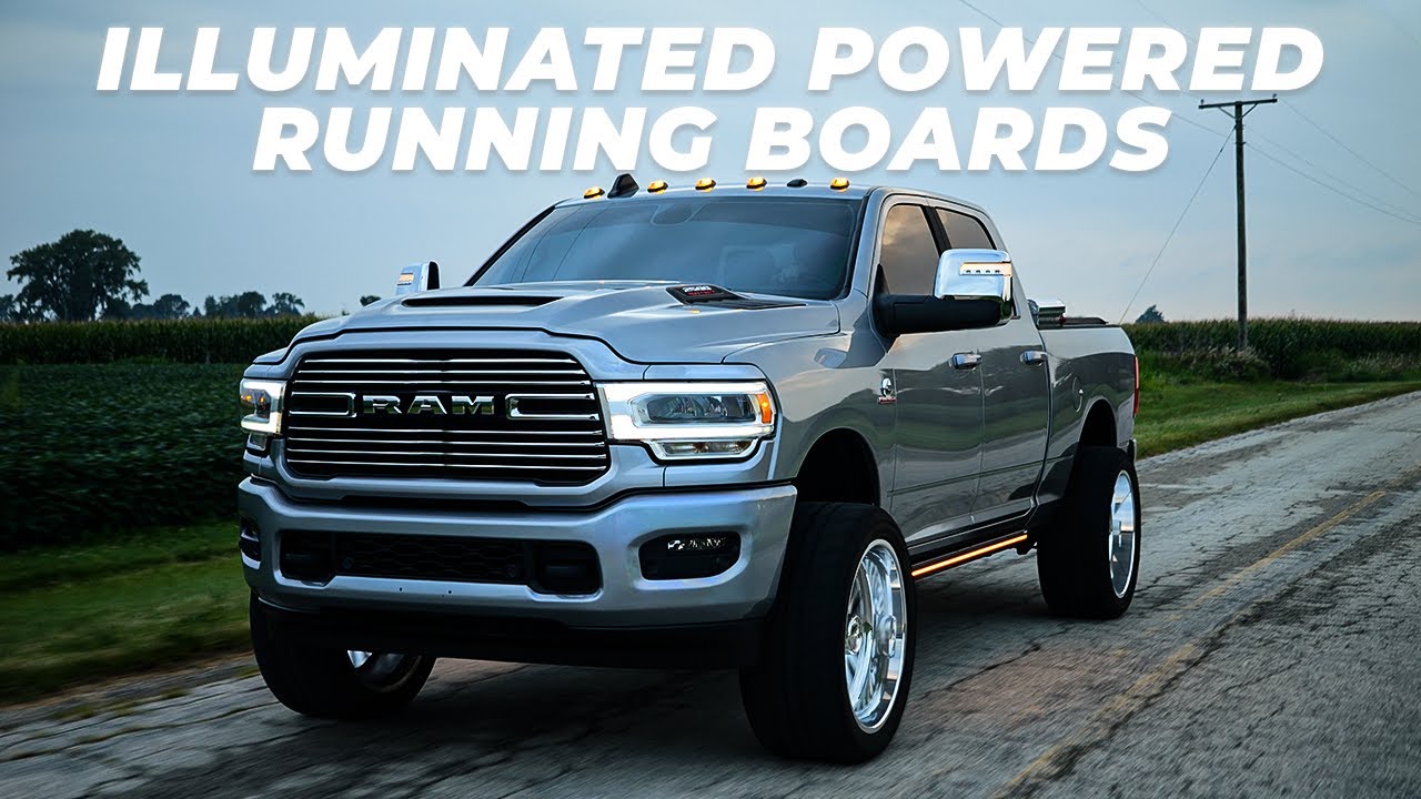 Lumastep M2 Powered Light Up Running Boards Installation Guide | 2019-2024 Dodge Ram 2500/3500