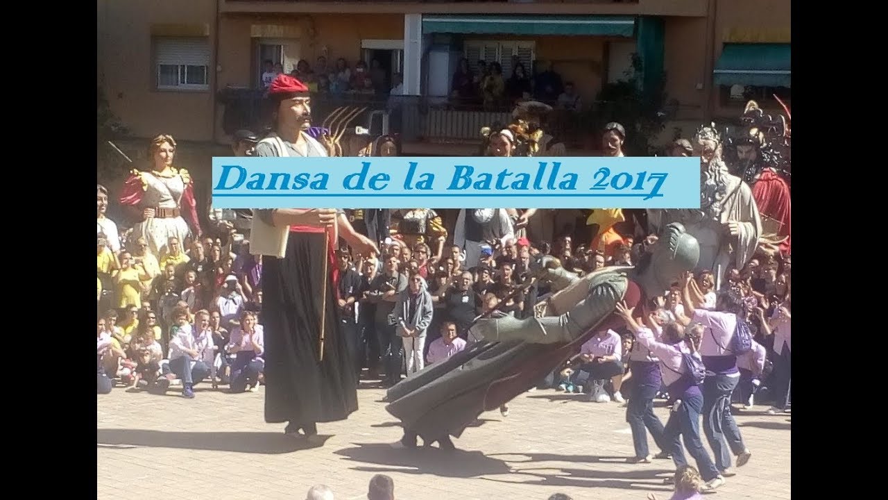 Dansa de la batalla (Gegants de Montornès del Vallès) 17/09/17