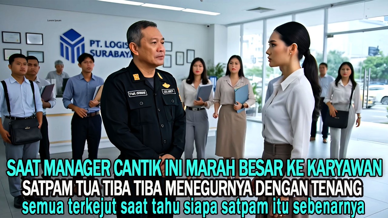 Manager Cantik Terkejut Satpam Ini Berani Menegurnya Saat Sedang Memarahi Karyawan, Ternyata...