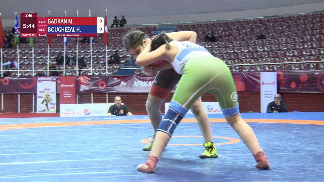 Round 3 WW - 72 kg: M. BADRAN (EGY) v. H. BOUGHEZAL (ALG)