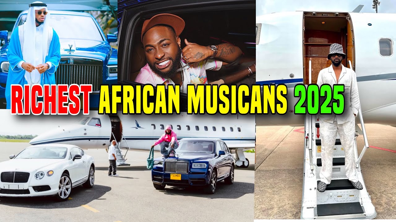 Top Richest Musicians In Africa 2025 & Their Networth