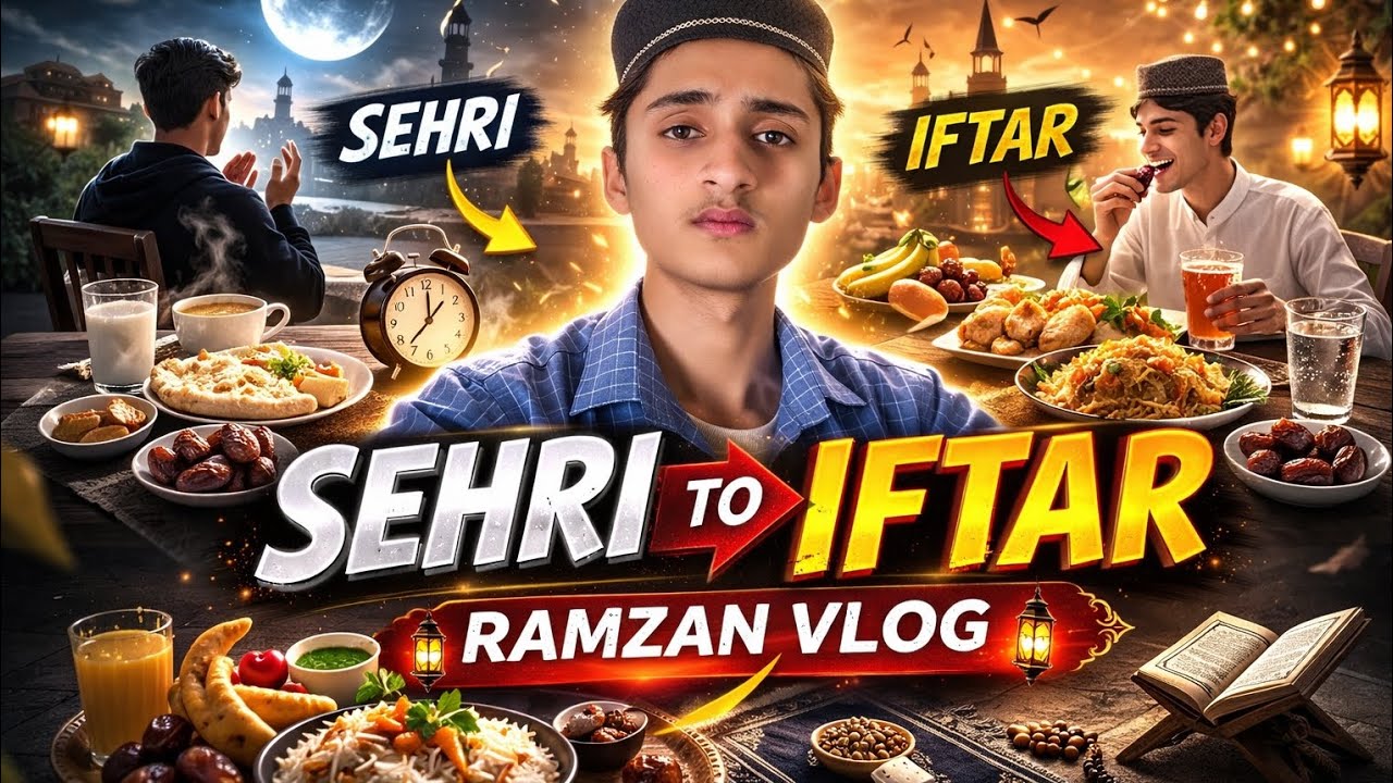 Ramadan Day 3 Vlog | Sehri to Isha Full Day Routine | Real Life Ramadan Vlog