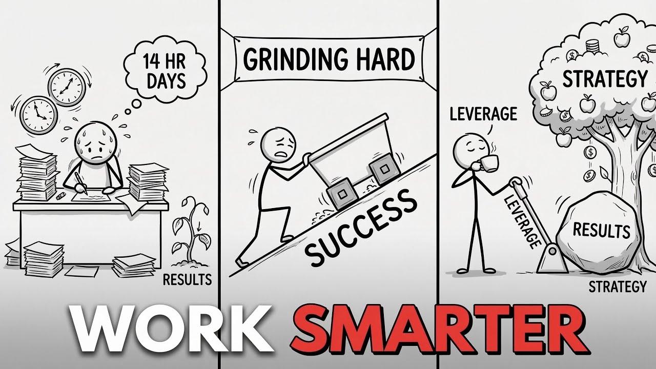 Why Hard Work Isn’t Enough Anymore 💀 (Do This Instead to Succeed Faster)  