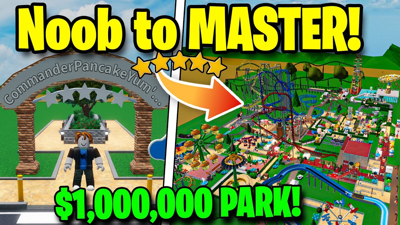 От новичка до МАСТЕРА в Theme Park Tycoon 2! Построил ЛУЧШИЙ ПАРК за 1 000 000 долларов!