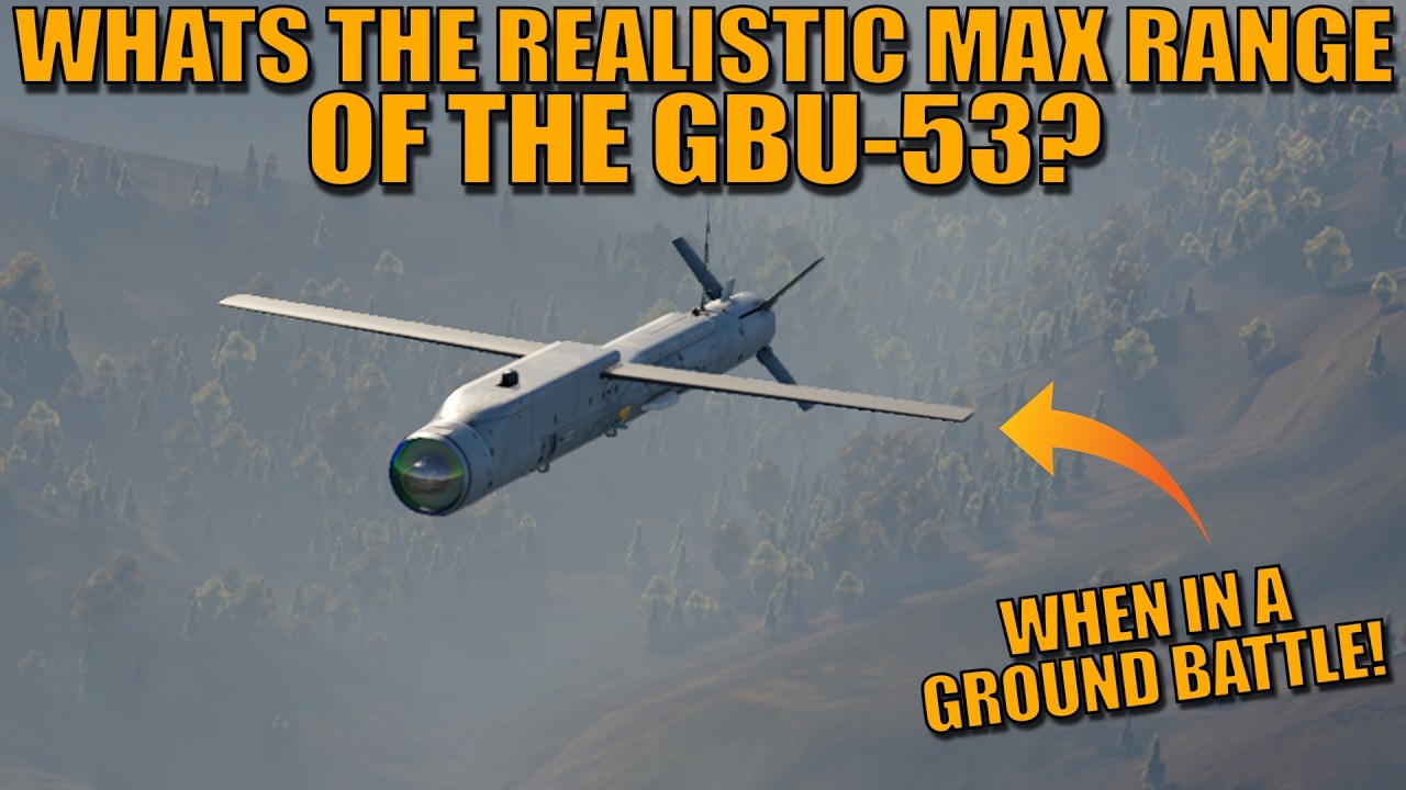 КАКОВА РЕАЛИСТИЧНАЯ МАКСИМАЛЬНАЯ ДАЛЬНОСТЬ GBU-53 STORMBREAKER? &mdash; War Thunder DEV