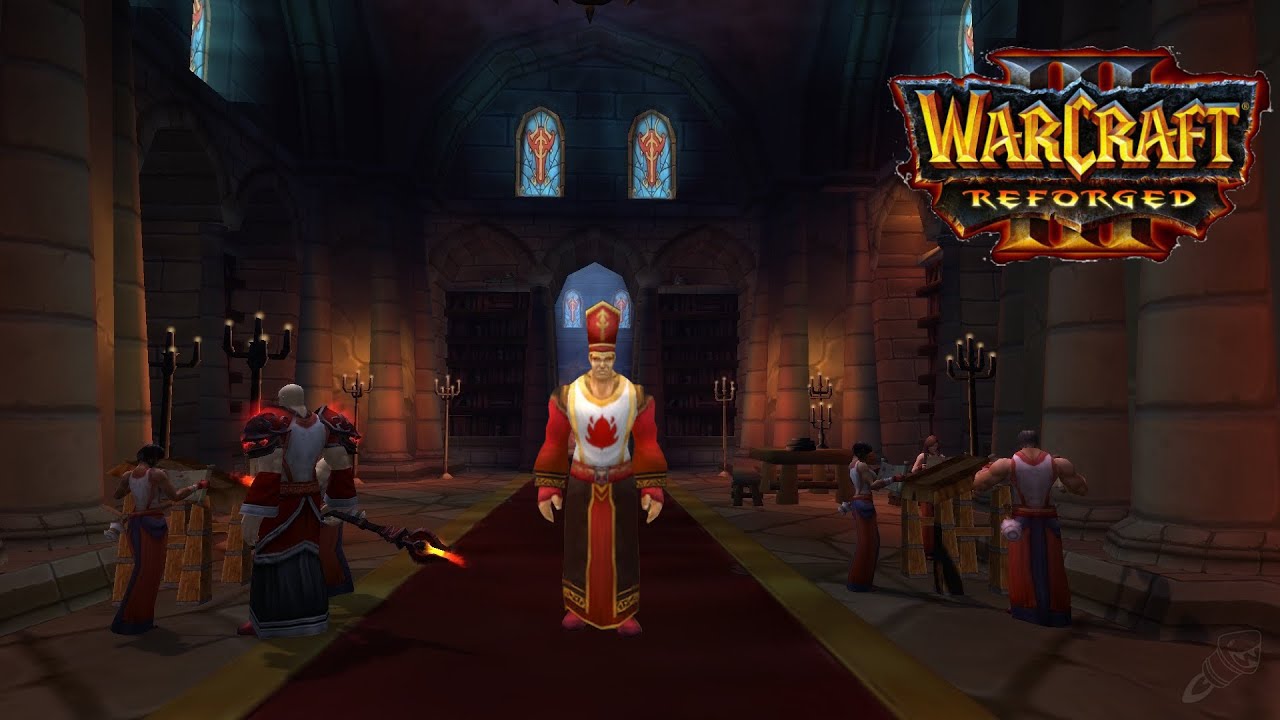 Warcraft III Reforged | Scarlet Crusade Gameplay | New Paladin Models