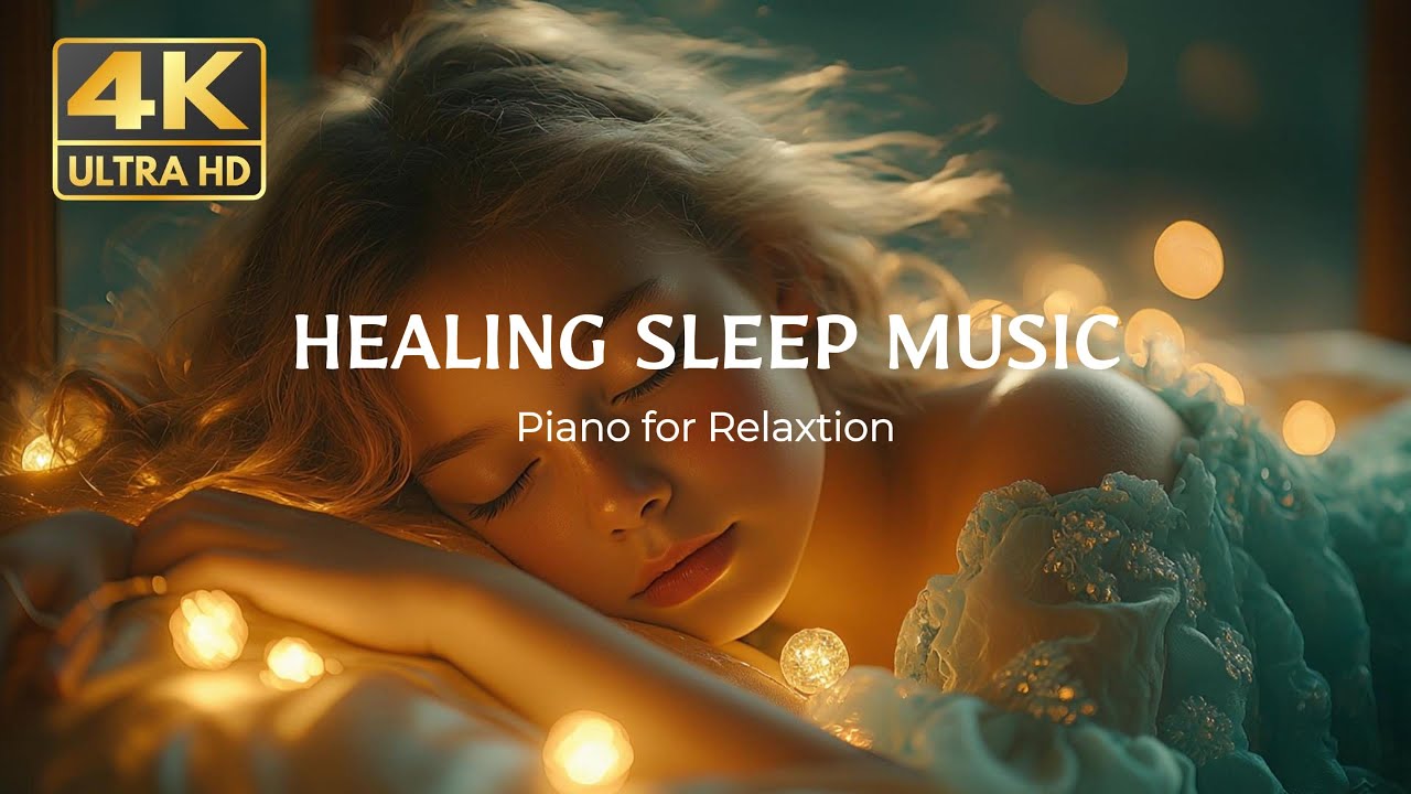 FALL INTO SLEEP INSTANTLY – Healing Sleep Music + Anxiety Relief | Piano for Deep Emotional Healing